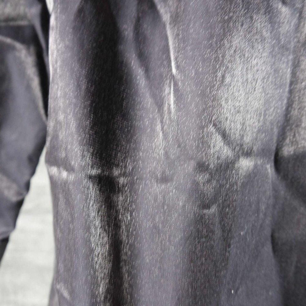 Guc Chico's Black Solid Jacket With Oversized But… - image 2